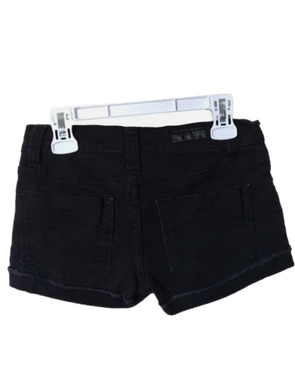 RSQ Malibu Black Denim Shorts - Picture 2 of 2